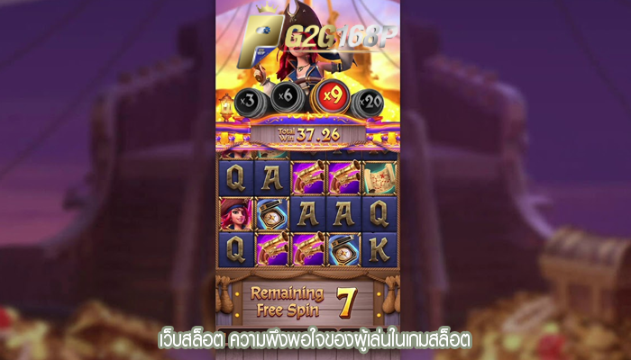 เว็บสล็อต ความพึงพอใจของผู้เล่นในเกมสล็อต